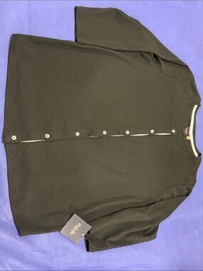 Rafaella Black Knit Cardigan